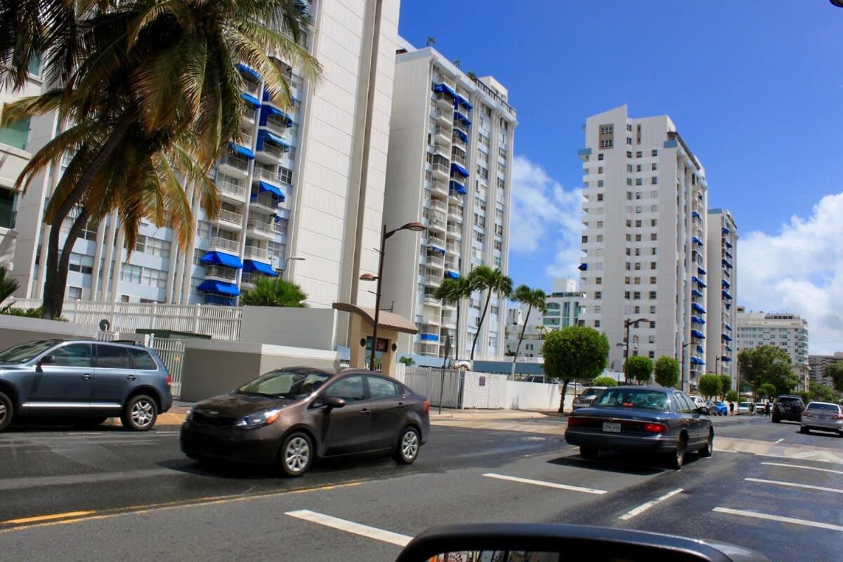 2Br Gem Ocean Front Building Isla Verde Beach 산후안 외부 사진